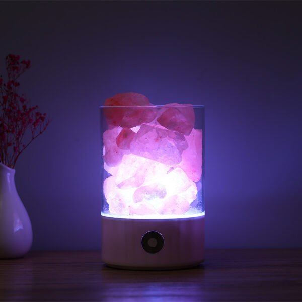 USB Crystal Light Himalayan Salt LED Lamp - Image 4