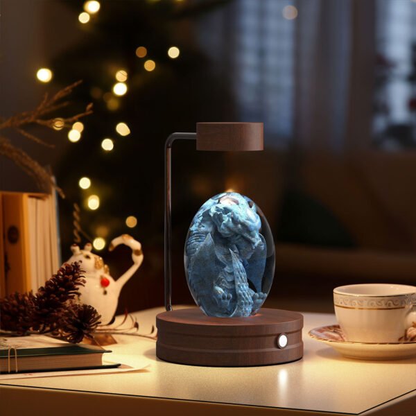 Crystal Ball Cosmic Dinosaur Indoor Night Light USB Power Warm Bedside Light Birthday Gift Night Lamp - Image 8