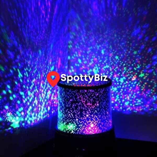 LED Night Light Projector Lamp Colorful Star Light (Random Color)