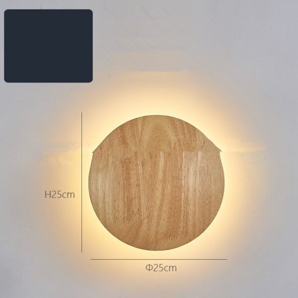 Log Art Wall Lamp - Image 7