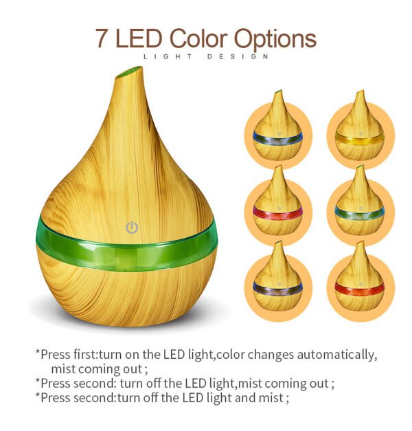 LED Essential Oil Diffuser - Image 3