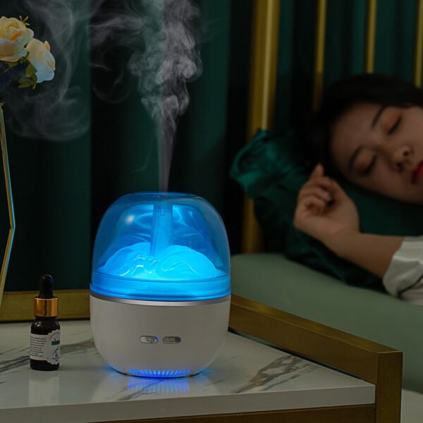 Air Humidifier Essential Oil Ultrasonic Aromatherapy Atomizer Colorful Light Heavy Fog Volume Office Home Accessories - Image 6