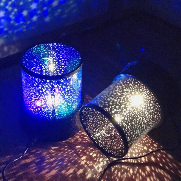 LED Night Light Projector Lamp Colorful Star Light (Random Color) - Image 8