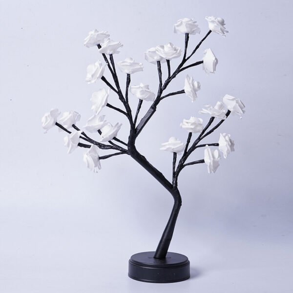 Table Lamp Flower Tree Rose Lamps Fairy Desk Night Lights USB Operated Gifts For Wedding Valentine Christmas Decoration - Image 4