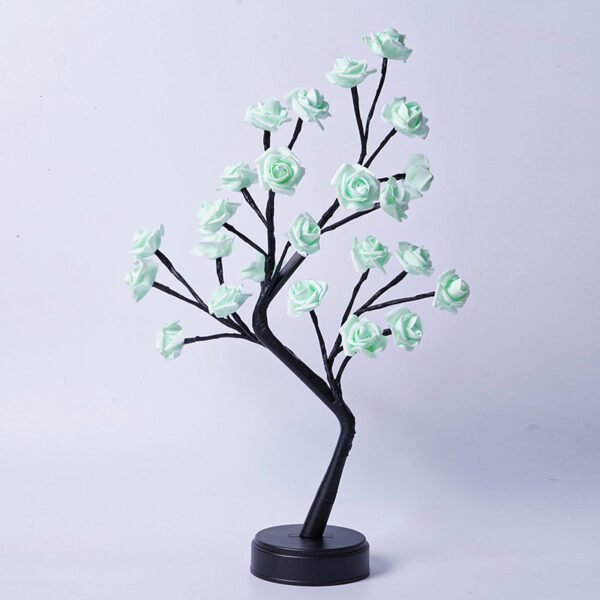 Table Lamp Flower Tree Rose Lamps Fairy Desk Night Lights USB Operated Gifts For Wedding Valentine Christmas Decoration - Image 9